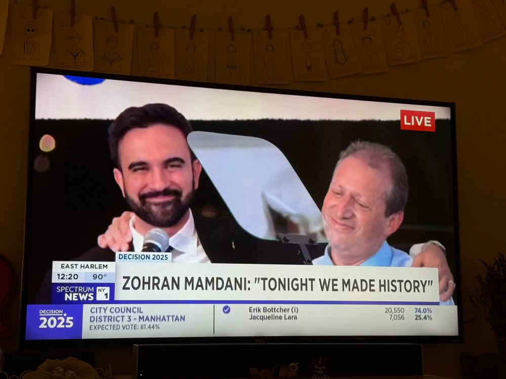 Zohran Mamdani and Brad Lander on Spectrum News