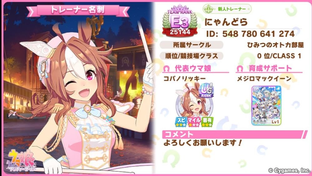 サークル用アカウント「にゃんどら」です。
ID:548780641274