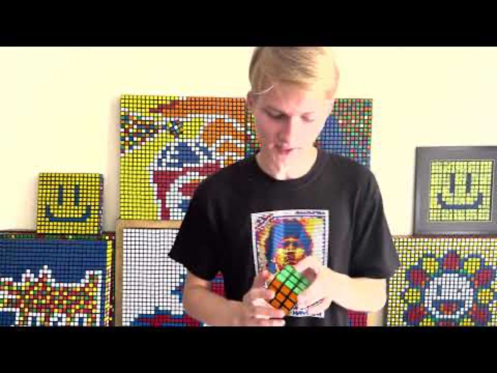 Dual-Sided Rubik's Cube Mosaic: MDSI Method | Andrey Maslov for Bridges 2025
