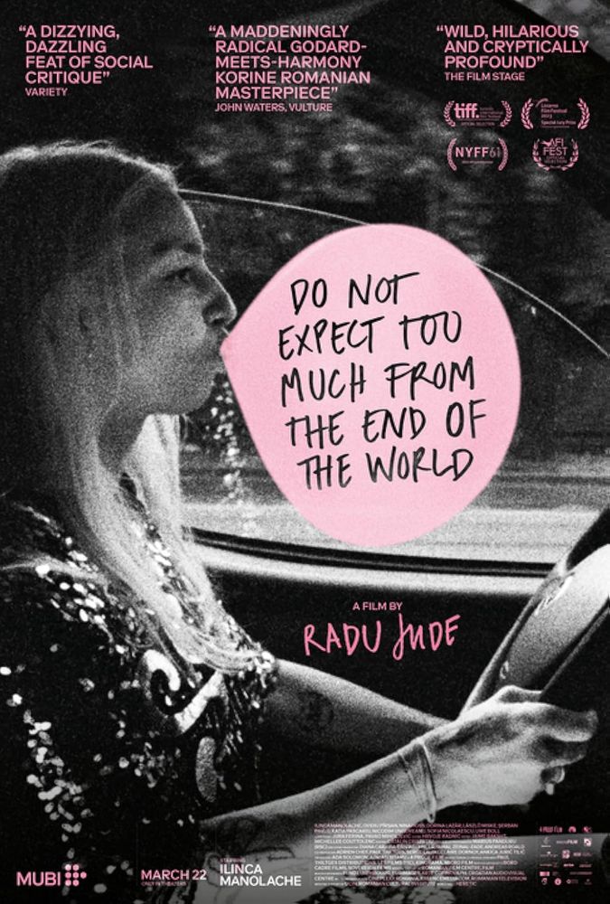 do not expect too much from the end of the world film poster