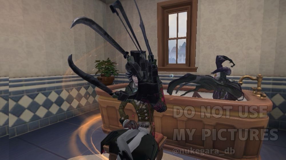 浴室　銀のテンタクル　「良い子」