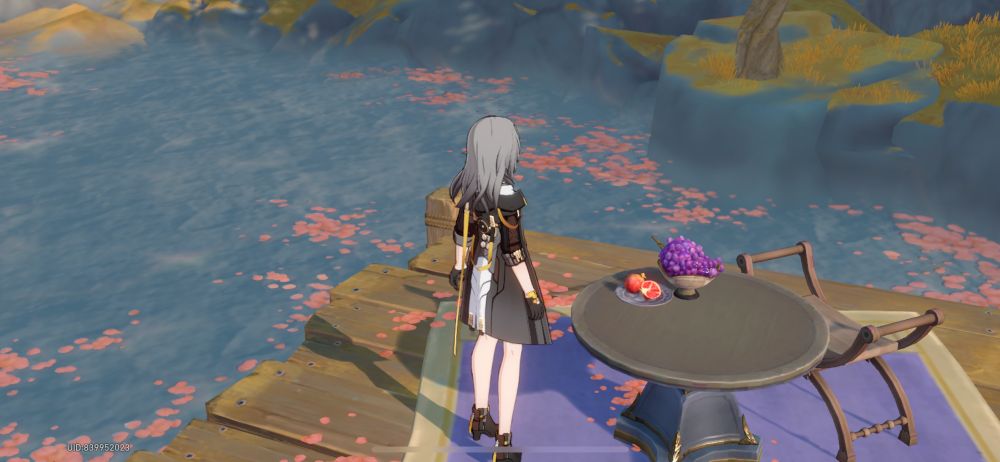 崩壊スターレイル　エリュシオン　テーブル　ザクロ　ぶどう