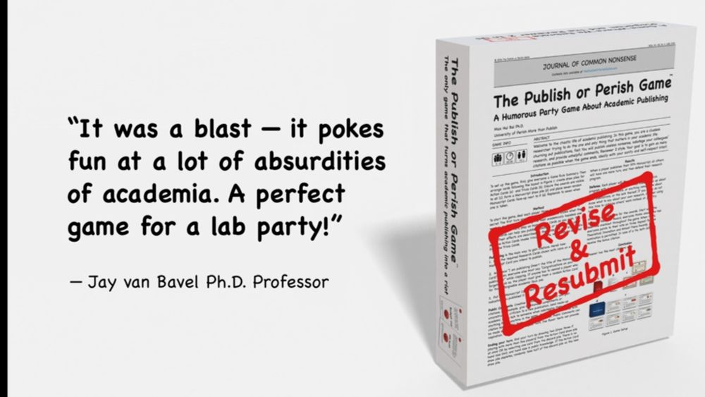 Publish or Perish: A Humorous Party Game about Academia