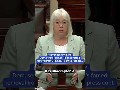 'Horrendous incident' Dem. senator on Sen. Padilla's forced removal from DHS Sec. Noem's press conf.