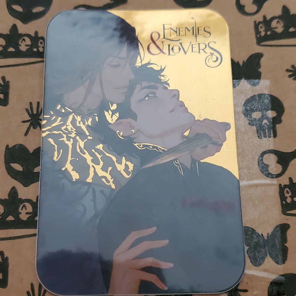 Jude and Carden from The Cruel Prince metallic sticker