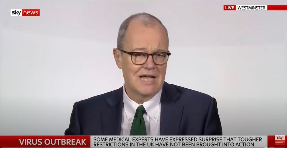 Sir Patrick Vallance Covid "herd immunity" interview, Sky News 2020