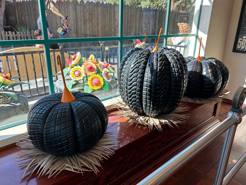 Pumpkin retreads in Cars Land, Disney California Adventure 