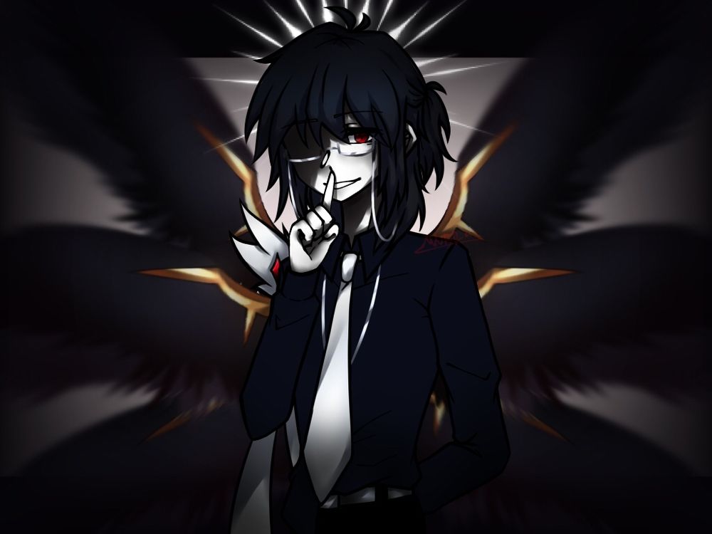 This is my Original Character mascot Rem🖤