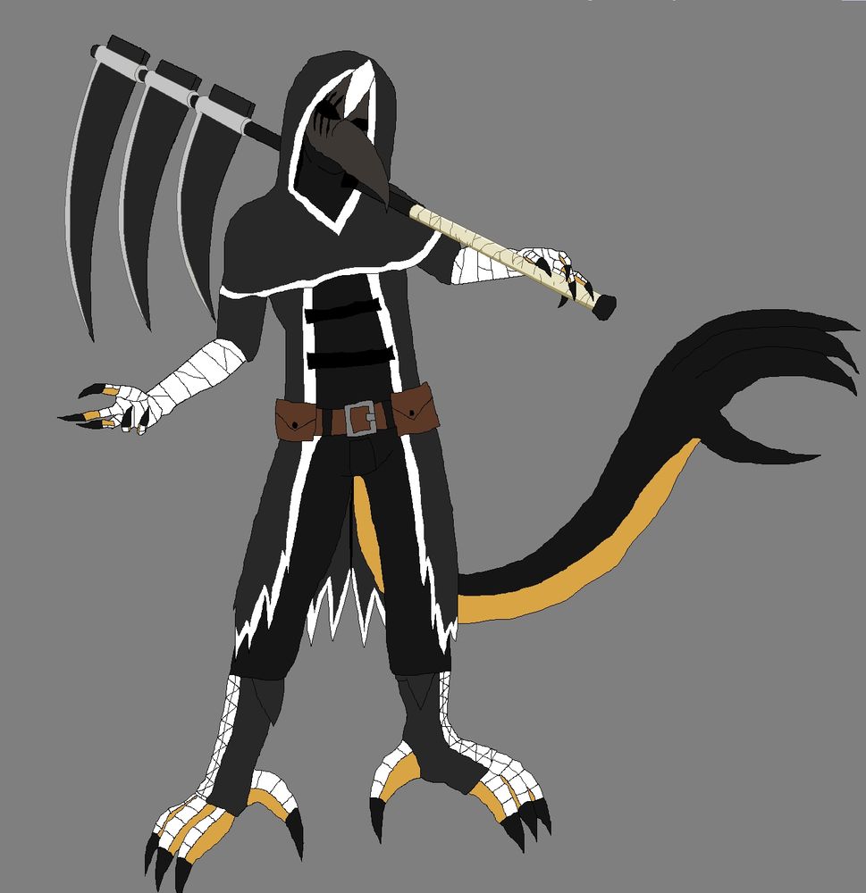 On the streets he's known as Thanatos, the Angel of Death, the Reaper 