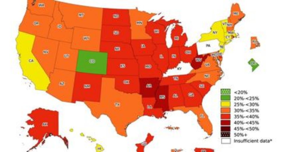 Colorado the only US state where fewer than 1 in 4 adults are obese | OutThere Colorado