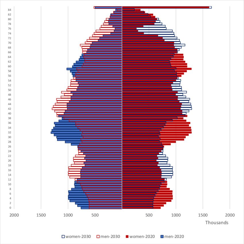 Source :
https://www.researchgate.net/figure/The-demographic-pyramid-of-Russia-at-the-beginning-of-2020-and-2030-according-to-the_fig1_379778747