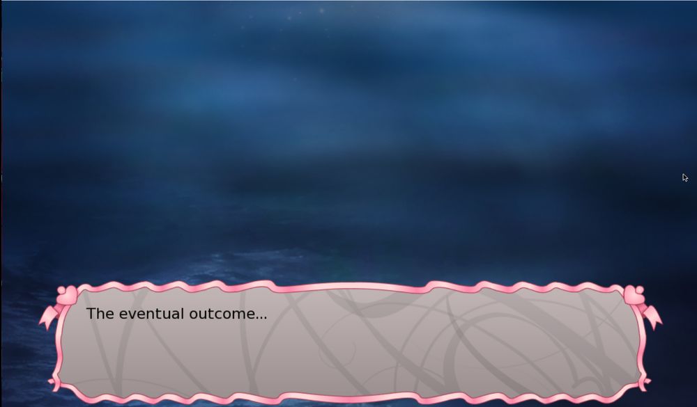 The eventual outcome...