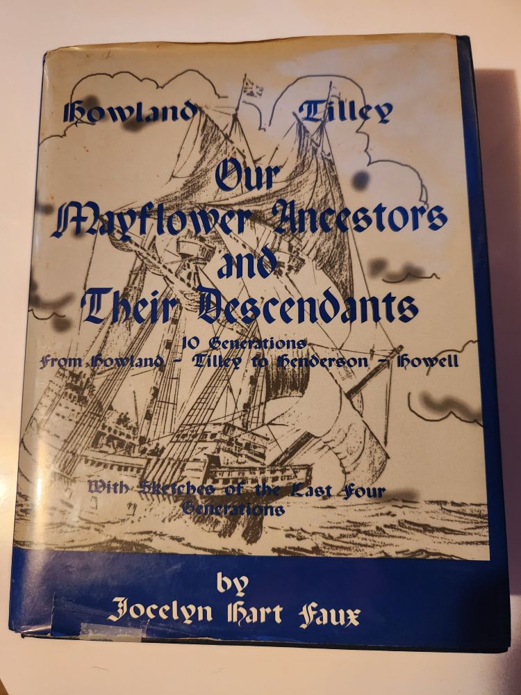 My book of family history. I'm in it, but my occupation has changed since it's publication. 