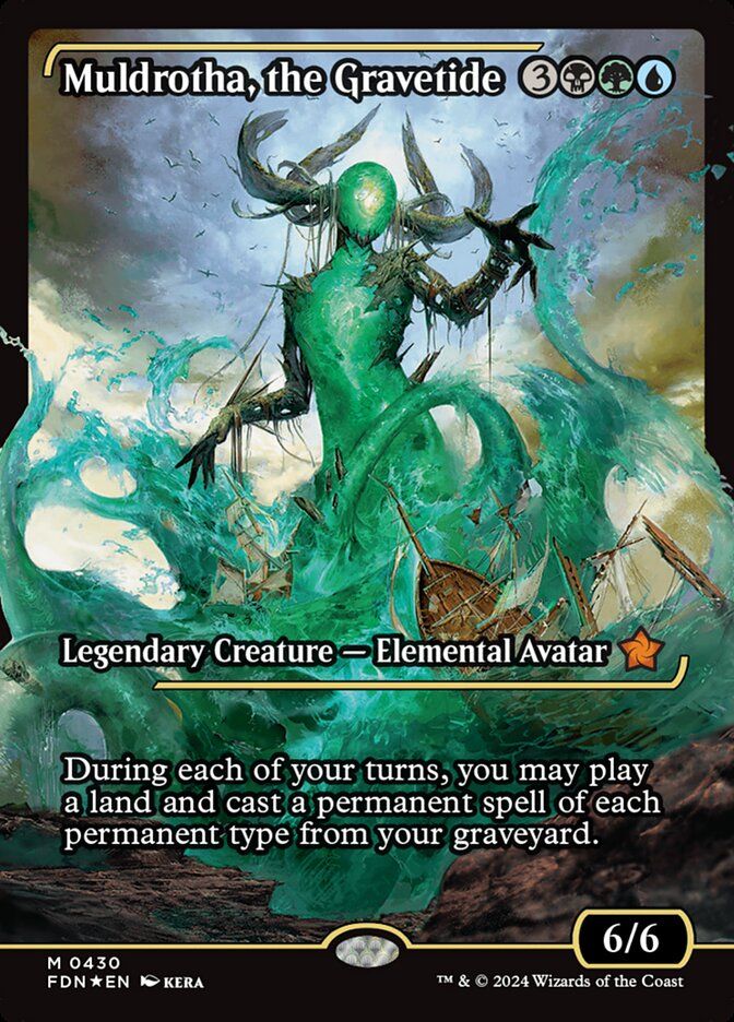 the magic card "Muldrotha, the gravetide"
