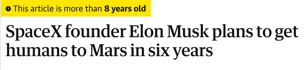This article is more than 8 years old

SpaceX founder Elon Musk plans to get humans to Mars in six years