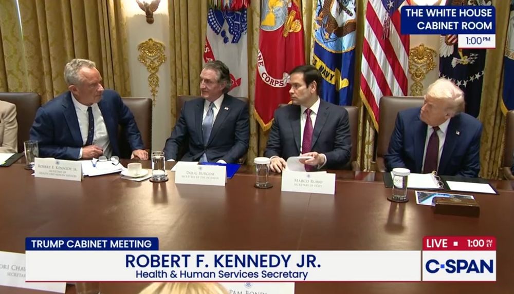 There is no shortage of absurdities at the periodic debasement competitions that are Trump Cabinet meetings. At this week's version, one could find the Labor Secretary encouraging the president to go ...