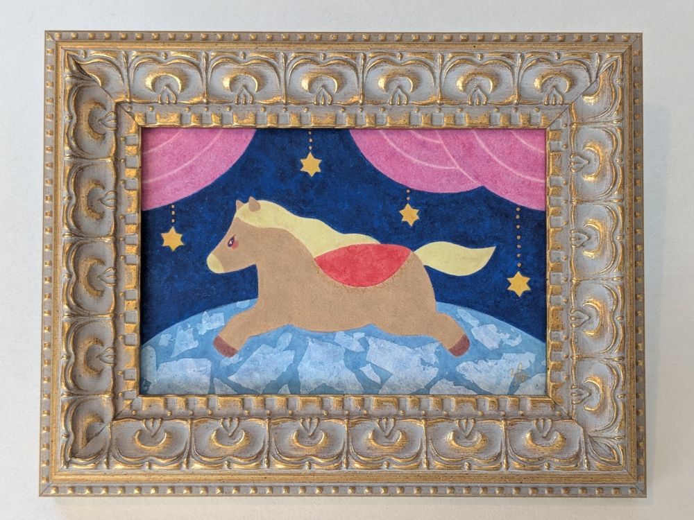 日本画〈どこまでも〉