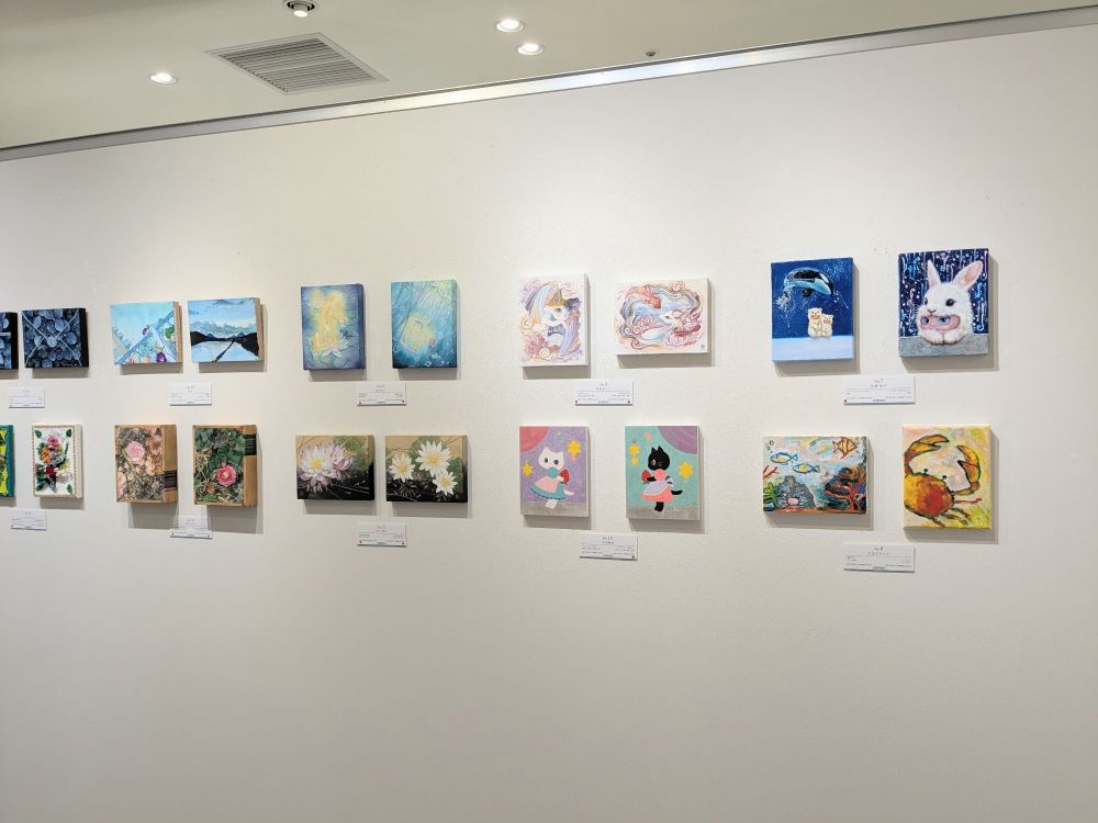 大丸梅田店で開催中のゼロテン大阪の展示風景