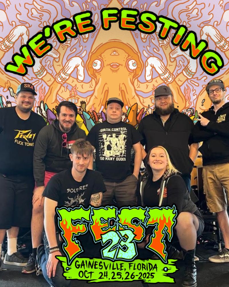 PWRUP “We’re Festing” Fest 23 graphic