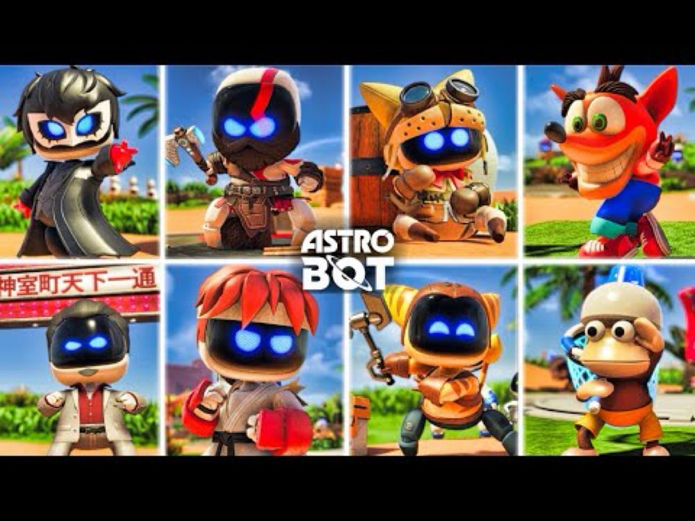 【アストロボット】全キャラ 特殊反応集 懐かしい演出まとめ 【ASTRO BOT】【PS5】