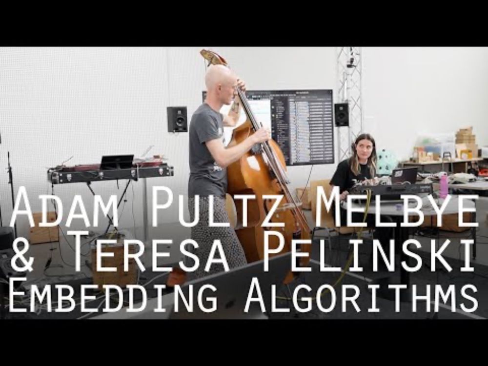 Teresa Pelinski and Adam Pultz Melbye – “Building and performing with an ensemble of models”