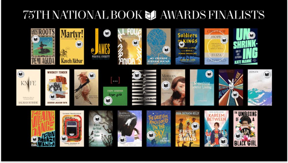 2024 National Book Awards Finalists Announced