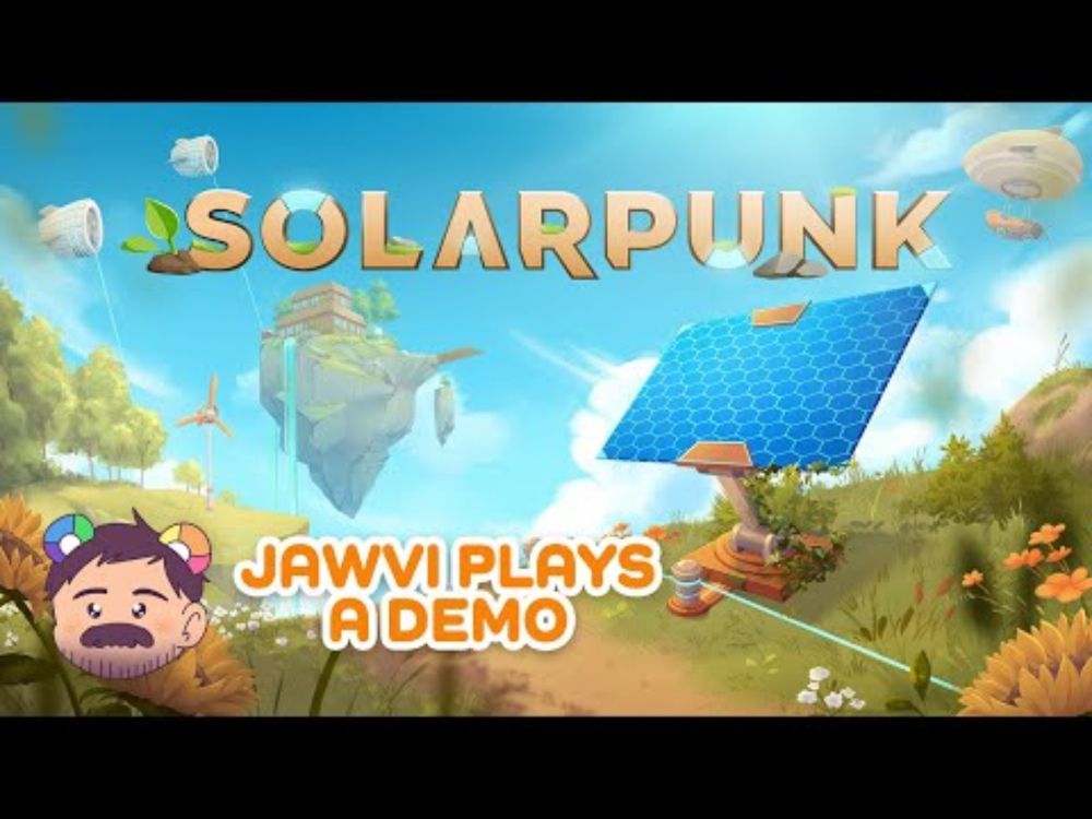 Solarpunk - Gameplay Demo | Building a Green Future!