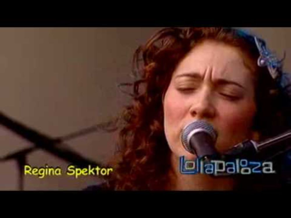 Regina Spektor - Summer in the City (Lollapalooza 2007)