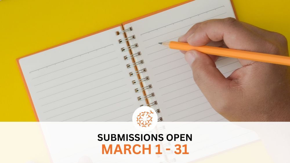 Submissions open March 1-31.