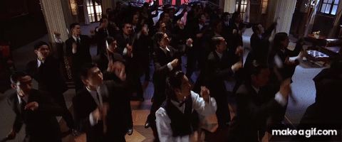 Axe gang dance from Kung Fu Hustle