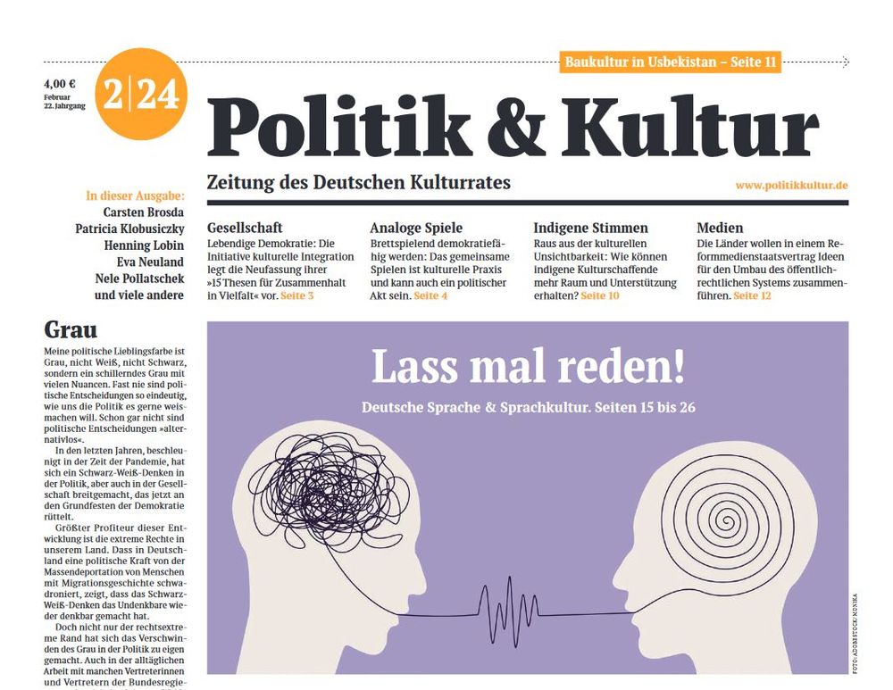 Politik & Kultur 2/2024