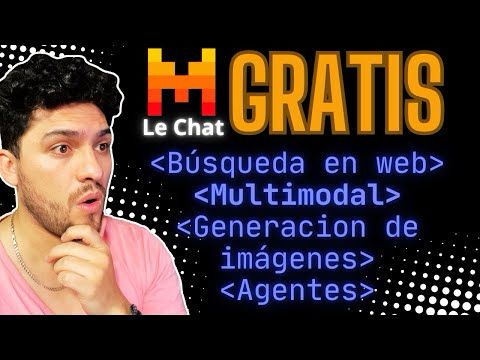 Le Chat: Alternativa GRATUITA a ChatGPT con INCREIBLES capacidades 🤯