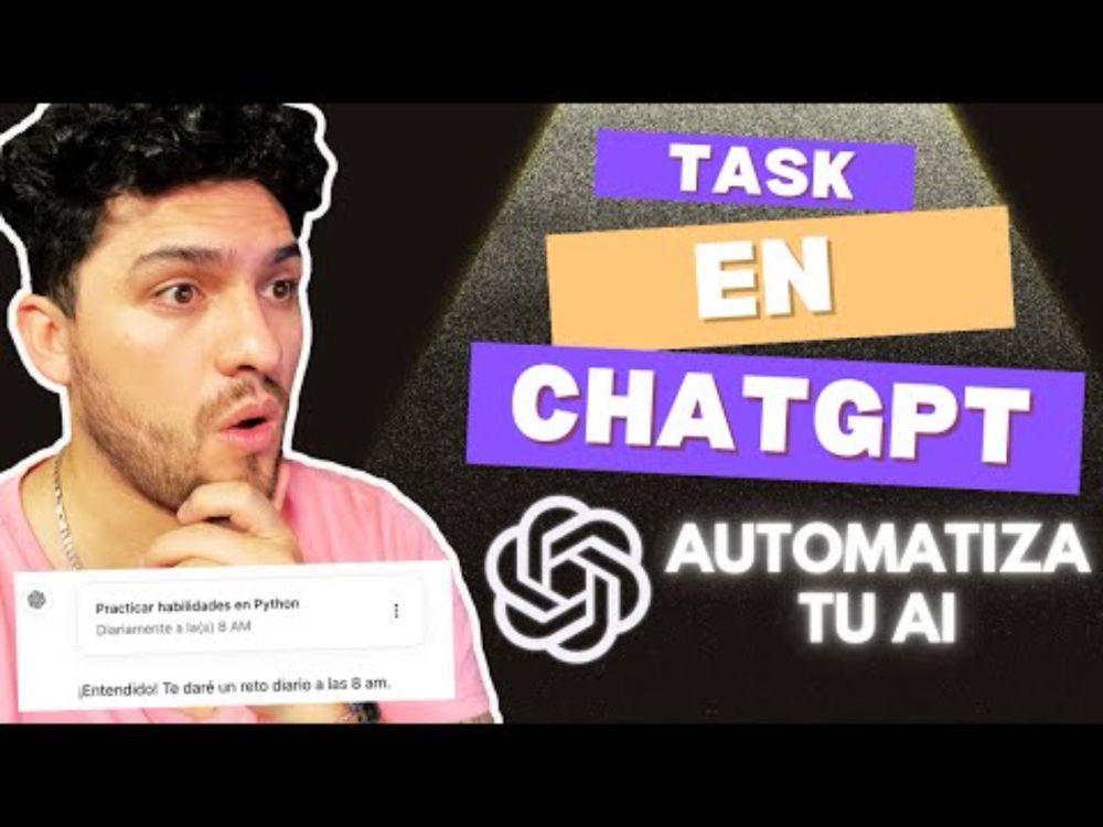 ¡TAREAS AUTOMATICAS EN CHATGPT! ✨ | Empezamos a rozar la autonomia en AI