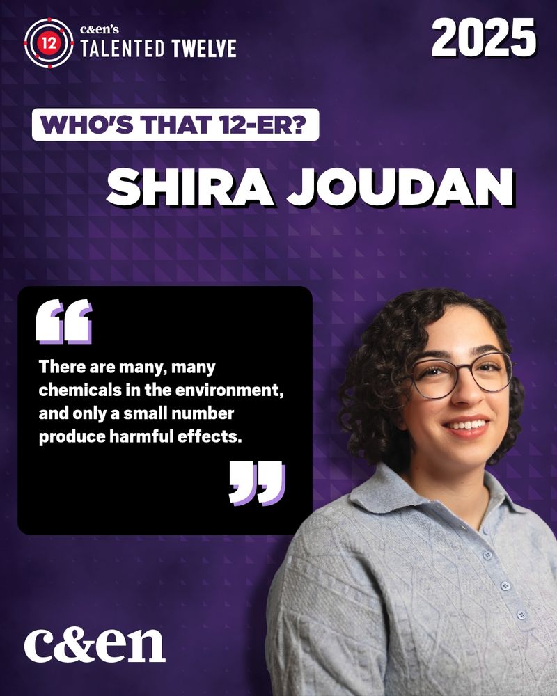 Who's that T12-er? Shira Joudan: "There are many, many chemicals in the environment, and only a small number produce harmful effects."