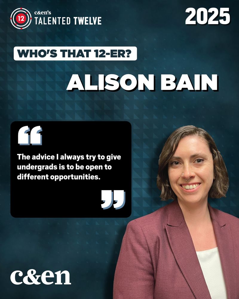 Who's that T12-er? Alison Bain: "The advice I always try to give undergrads is to be open to different opportunities."