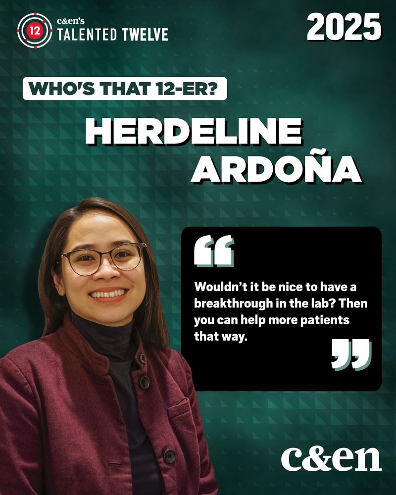 Who's that T12-er? Herdeline Ardoña. "Wouldn't it be nice to have a breakthrough in the lab? Then you can help more patients that way."