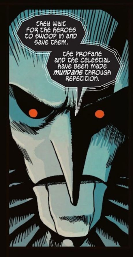 drawing by Franco Francovilla of Nightwing antagonist known as the zanni