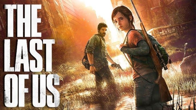 Cover Art for the Last of Us (game). Featuring Joel and Ellie. 