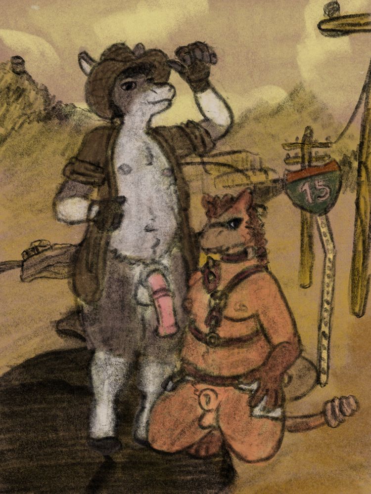 Raider donkey and nightstalker a lil freaky in the Southwest Desert of the Mojave