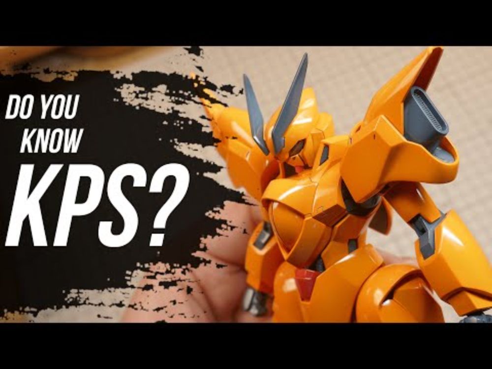 DO YOU KNOW ABOUT GUNPLA'S SECRET PLASTIC? KPS