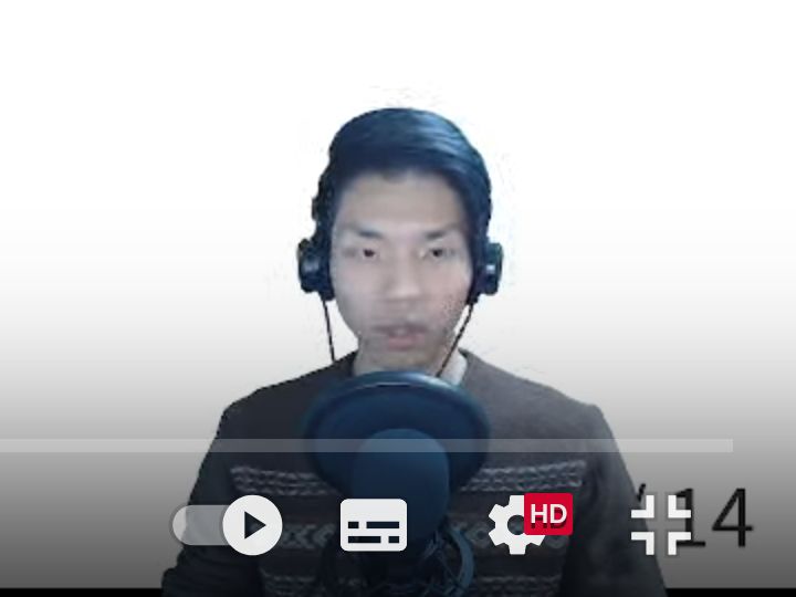 A screenshot of my video uploaded to YouTube.