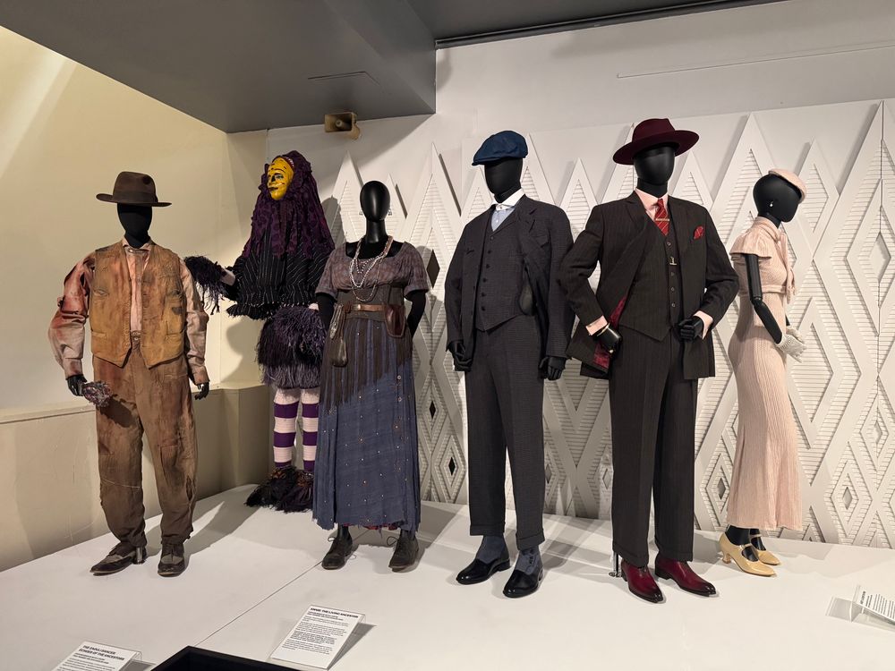 Main cast costumes from the movie Sinners.