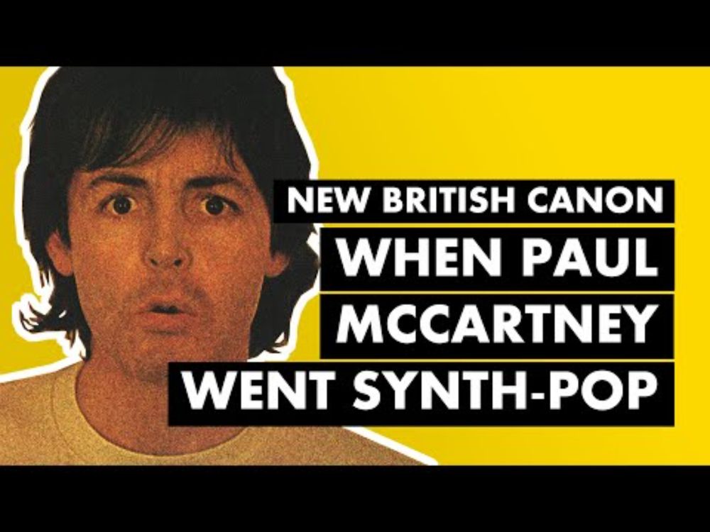 When Paul McCartney When Synth-Pop ["Temporary Secretary"] | New British Canon