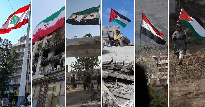 Israel attackerar på sex fronter – här är konflikterna