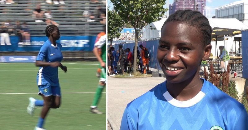 Fotboll: Här är virala 17-åringen – som skrivit historia på Gothia cup