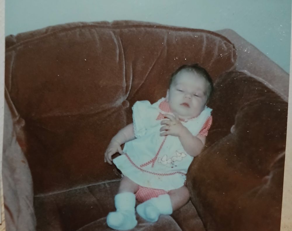 OP as a newborn baby