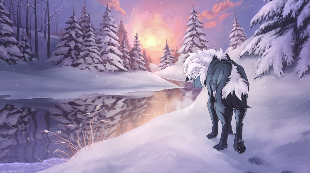 "Look, I'm exhaling mist"