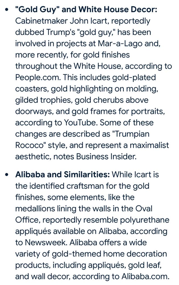 Cabinetmaker John Icart, reportedly dubbed Trump's 