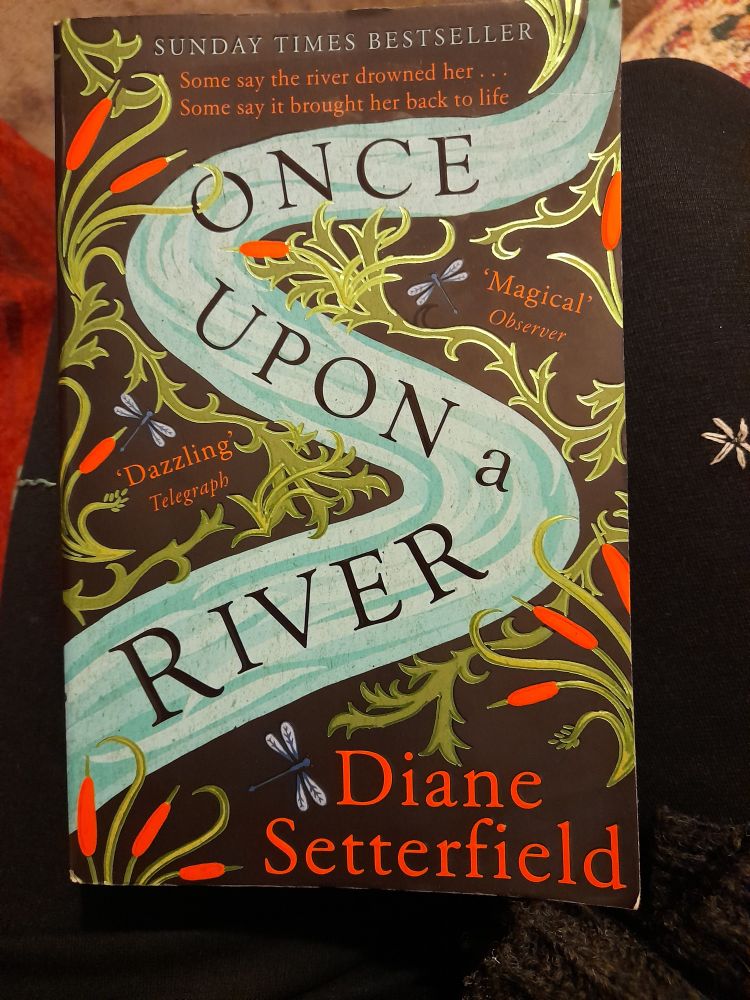 Cover of Once Upon a River by Diane Setterfield. 