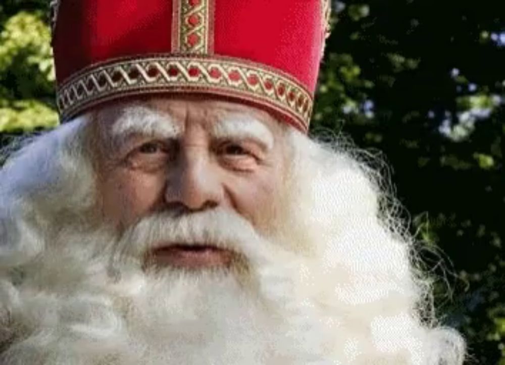 Wink Sinterklaas GIF